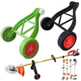 thumbnail image 2 of FlyFlise Roue Auxiliaire de Tondeuse Lithium-Ion Support Réglable Roues Ensemble pour Coupe-Herbe Sans Fil, 2 of 8