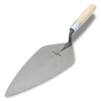 MARSHALLTOWN 33 11 London Brick Trowel, 11 x 4.875 Inch Masonry Finishing Tool with Wood Handle, Made in the USA