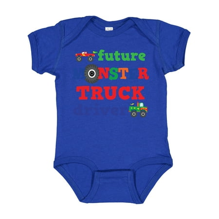

Inktastic Monster Truck Future Driver Boys Baby Bodysuit