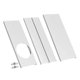 thumbnail image 5 of Kit de aire acondicionado portátil para ventana, kit de ventilación deslizante, paneles de sellado de ventana ajustables de repuesto para conductos y, 5 of 8