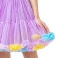 thumbnail image 4 of Betivan Women's Extended Puffed Dance Skirt, Fashion Long Crinoline Petticoat, Fluffy Skirt, 4 of 5