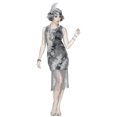 thumbnail image 1 of Ghostly Flapper Girl Adult Costume, 1 of 1