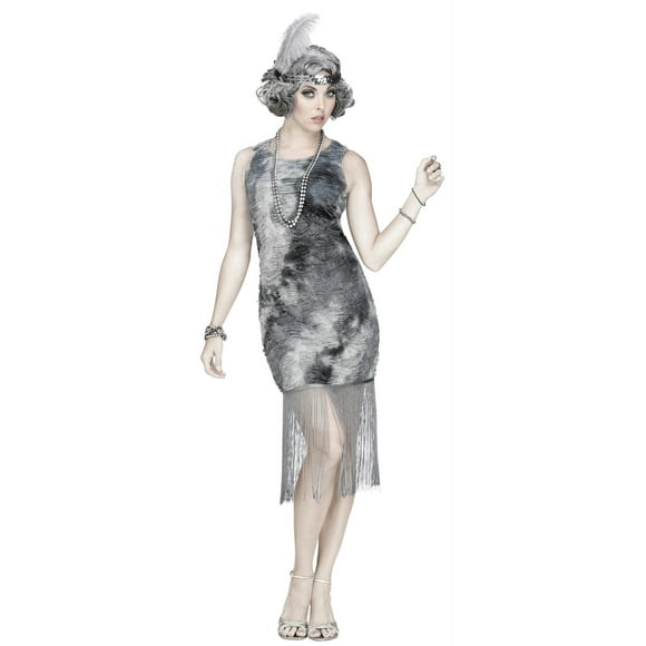 Ghostly Flapper Girl Adult Costume