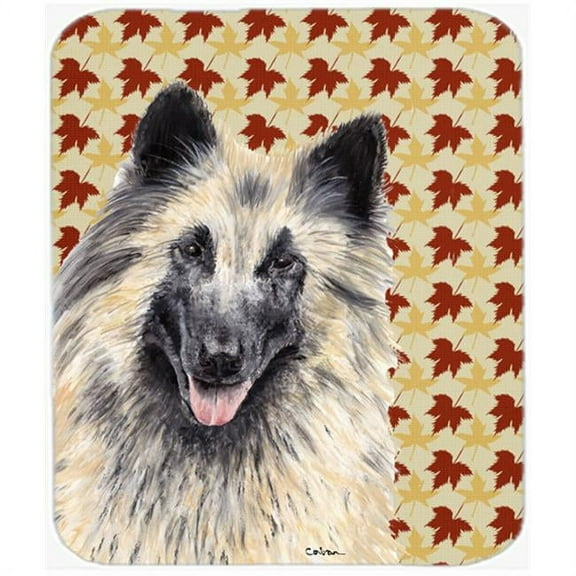 Carolines Treasures  Belgian Tervuren Fall Leaves Portrait Mouse Pad