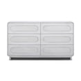 thumbnail image 4 of Teamson Home Tenley Modern 6-Drawer Wood Dresser, Push-to-Open Storage with Solid Wood Frame, 4 of 13
