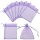 thumbnail image 3 of Bolsa para Dulces PouchyLilac 5Pzas Morado 5x7cm Tela Bolsa Organza., 3 of 3