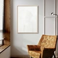 thumbnail image 5 of Arc Harmony Heavily Textured Hand Painted White Framed Canvas Wall Art, 5 of 10