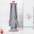 thumbnail image 3 of Juego de 6 Utensilios de Cocina Baoblaze Silicona Espátula de Cocina, 3 of 8