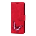 thumbnail image 5 of Case for Motorola Edge 40 Wallet Butterfly Flip Folio Cover Card Slots Color Printed, 5 of 5