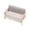 BG, variant on Zeiwohndc Collectible Miniature Furniture Loveseat Sofa For Realistic Dollhouses