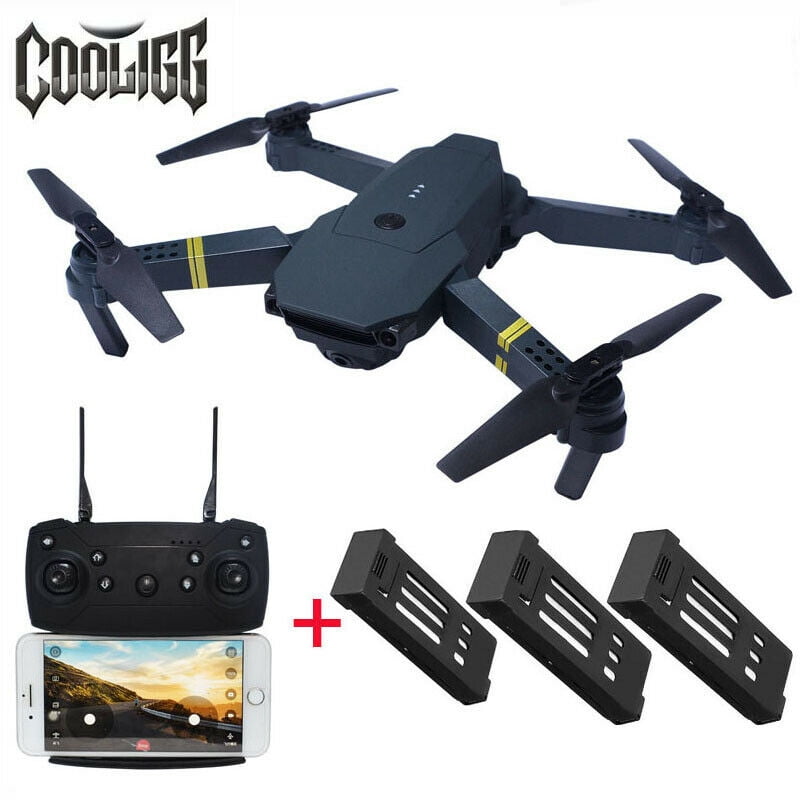 Cooligg S169 Drone X-Pro Selfie WIFI FPV Dual HD Camera Foldable RC Quadcopter 