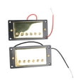 thumbnail image 1 of Electric Guitar Pickup Metal Double Coil For  Black Frame Pickup Guitar Parts Replacement, 1 of 8
