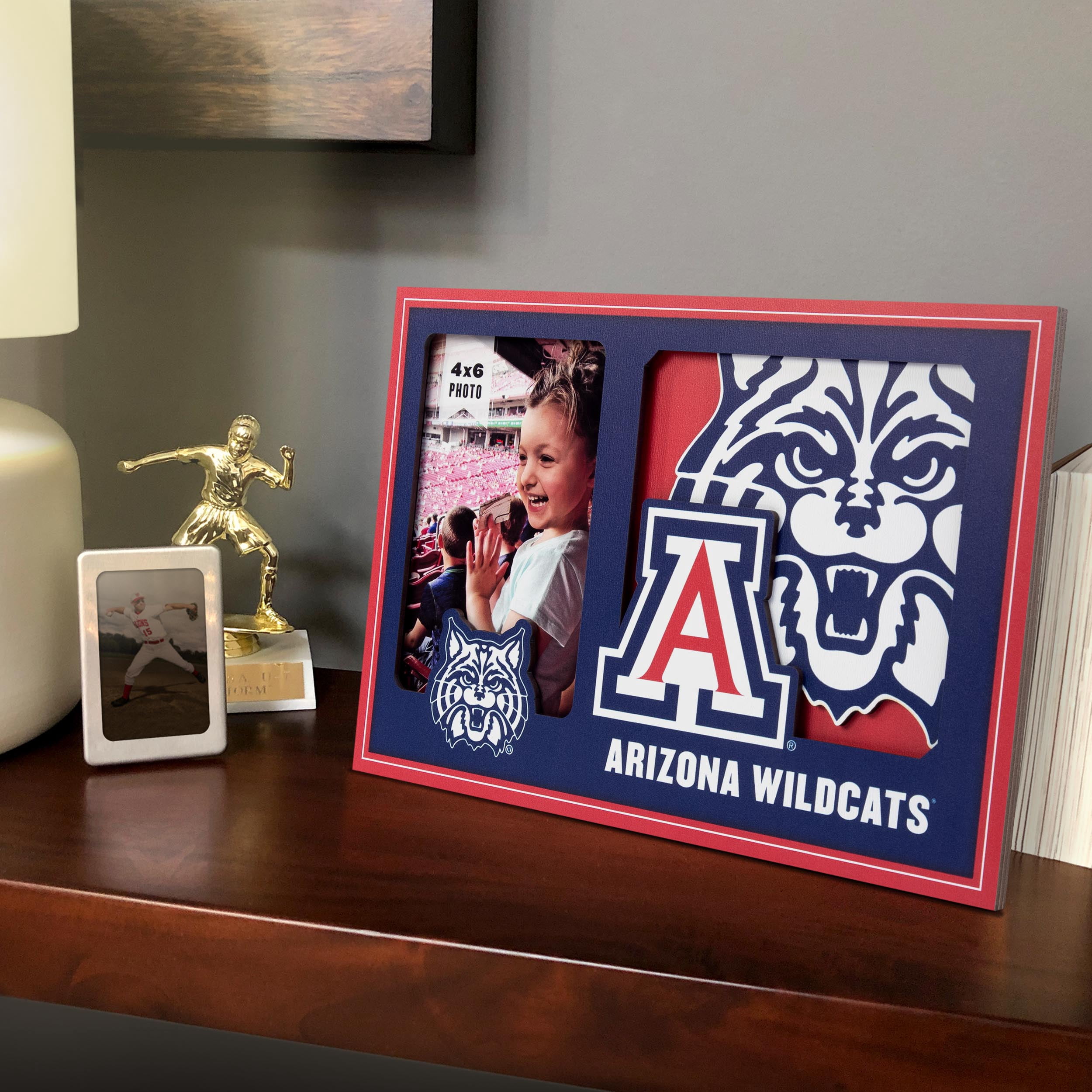 Arizona Wildcats 3D Logo Picture Frame
