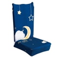 thumbnail image 4 of Estire la decoración de la funda de la silla del hotel de la cubierta de la silla del comedor extraíble Estilo_4 Sunnimix Fundas para silla de comedor, 4 of 6