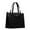 Black, variant on Sac Essential Medium Tote Bag – Lightweight Structured Bag with Zipper and Snap Closure – Gray