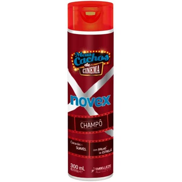 NOVEX My Curls Movie Star Champú 10.1oz (Paquete de 1)
