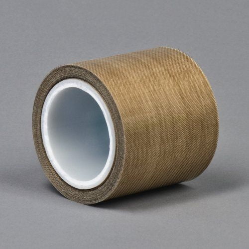 3M 5453 Brown PTFE/UHMW Tape, 0.75" Width x 36yd Length (1 roll)