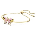 thumbnail image 2 of Pulsera Swarovski Idyllia con acabado dorado con forma de mariposa, 2 of 6