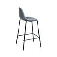 thumbnail image 6 of Porthos Home Theo Counter Stools, PU Leather Upholstery, Iron Legs (Set of 2), 6 of 8