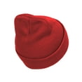 thumbnail image 2 of Top Headwear LGBTQ Love Pride Beanie - Men's Women's Winter Cuff Rainbow Beanie Cap, Red, 2 of 2