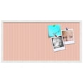 thumbnail image 2 of PinPix 36x18 Custom Cork Bulletin Board  Poster Board Has a Fabric Style Canvas Finish, Framed in Other, by ArtToFrames (PinPix-611), 2 of 5