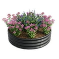 thumbnail image 4 of 47.24" Black Metal Raised Garden Bed - 110 Gallon Galvanized Planter Box for Vegetables & Flowers, 4 of 8