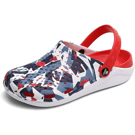 

CoCopeaunt Unisex Garden Clogs Fashion Comfort Lightweight Holes Hollowing Out Sandals Clogs Water Shoes Beach Footwear Mens Shower Shoes Bubble Slippers for Women