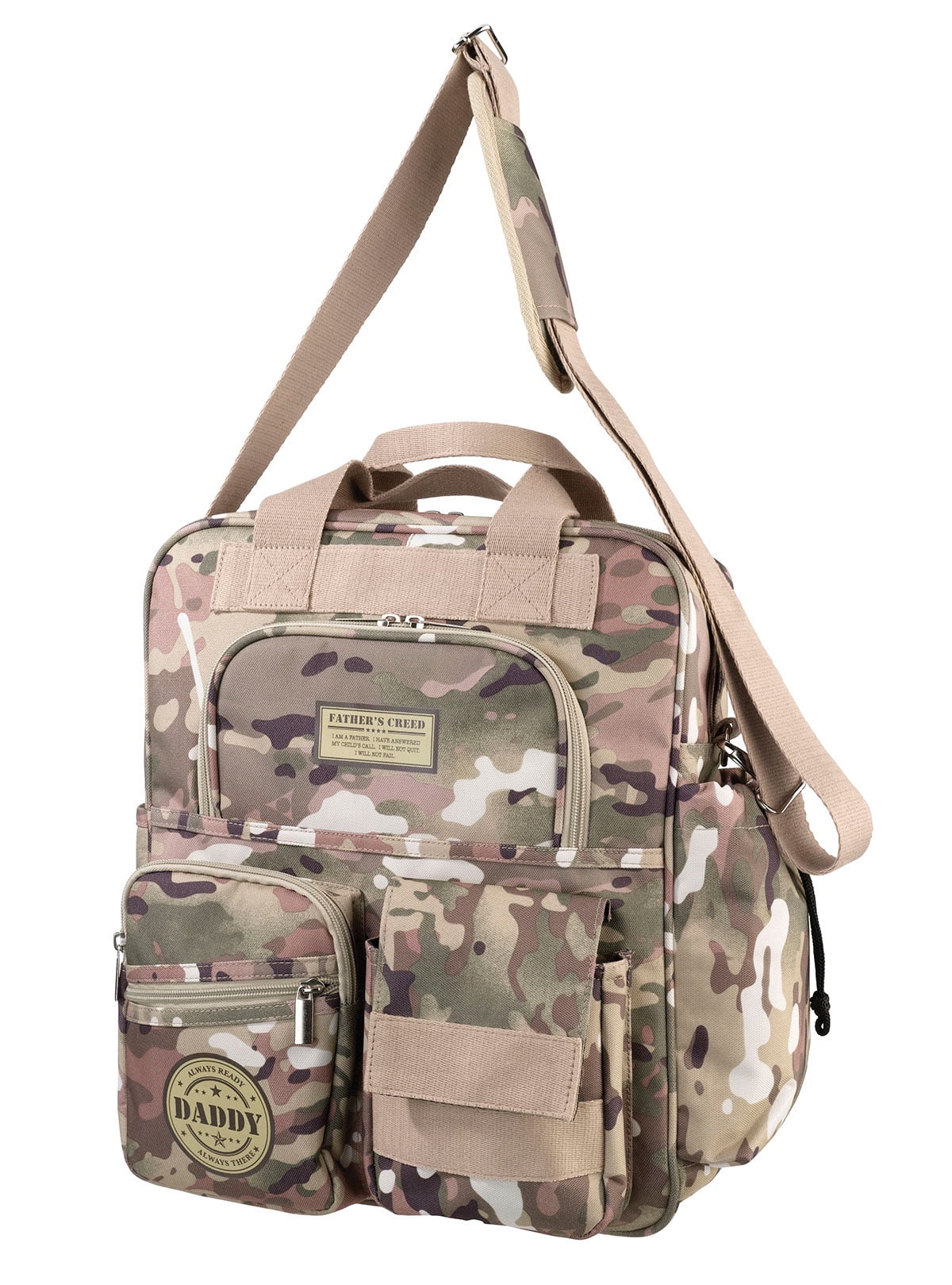 camo diaper bag for dad