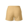thumbnail image 2 of Women Athletic Shorts with Pockets Elastic Waisted Quick Dry Running Workout Gym Track Dolphin Shorts (M, Khaki), 2 of 7