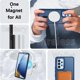 thumbnail image 2 of Funda para teléfono celular GUAGUA Galaxy A53 de 6.5 pulgadas, azul magnético, 2 of 9