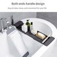 thumbnail image 2 of Tub Bathtub Shelf Caddy Shower Holder Rack Storage Tray Adjustable Bathroom Organizer, 2 of 9