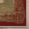 thumbnail image 4 of Well Woven Apollo Flatwoven Modern Border Red 7'7" x 9'10" Indoor Area Rug, 4 of 7