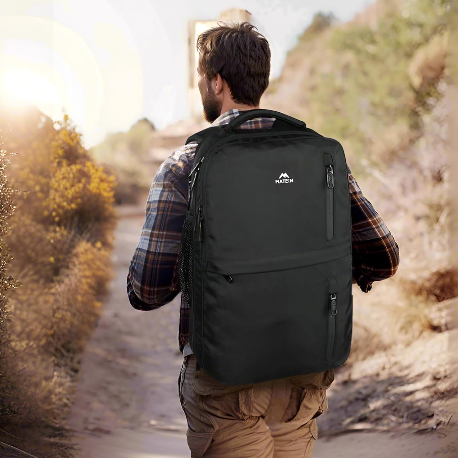 Matein Travel Laptop Backpack, 17 in Carry on Backpack for Men & Women, 40L  Travel Bag - Walmart.com