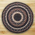 thumbnail image 2 of Earth Rugs 15-313 Tapis Rond Mocha-Frappuccino, 2 of 3