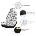 thumbnail image 6 of Cauagu Retro Rooster Print Car Seat Covers,Universal Automotive Seat Covers Car Seat Protectors Easy to Install Car Cover Car Accessories Auto rucks Van & SUV-1, 6 of 9