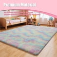 thumbnail image 6 of Shag Area Rug for Bedroom 4x6,Fluffy Area Rugs for Living Room,Soft Fuzzy Rug..., 6 of 8