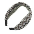 thumbnail image 4 of Unique Bargains 1 Pc Fashion Colorful Wave Wide Headbands for Women Green, 4 of 6