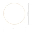 thumbnail image 2 of SHISUYAN 6pcs Bamboo Wreath Frame DIY Handiwork Frame DIY Bamboo Frame Decor, 2 of 8