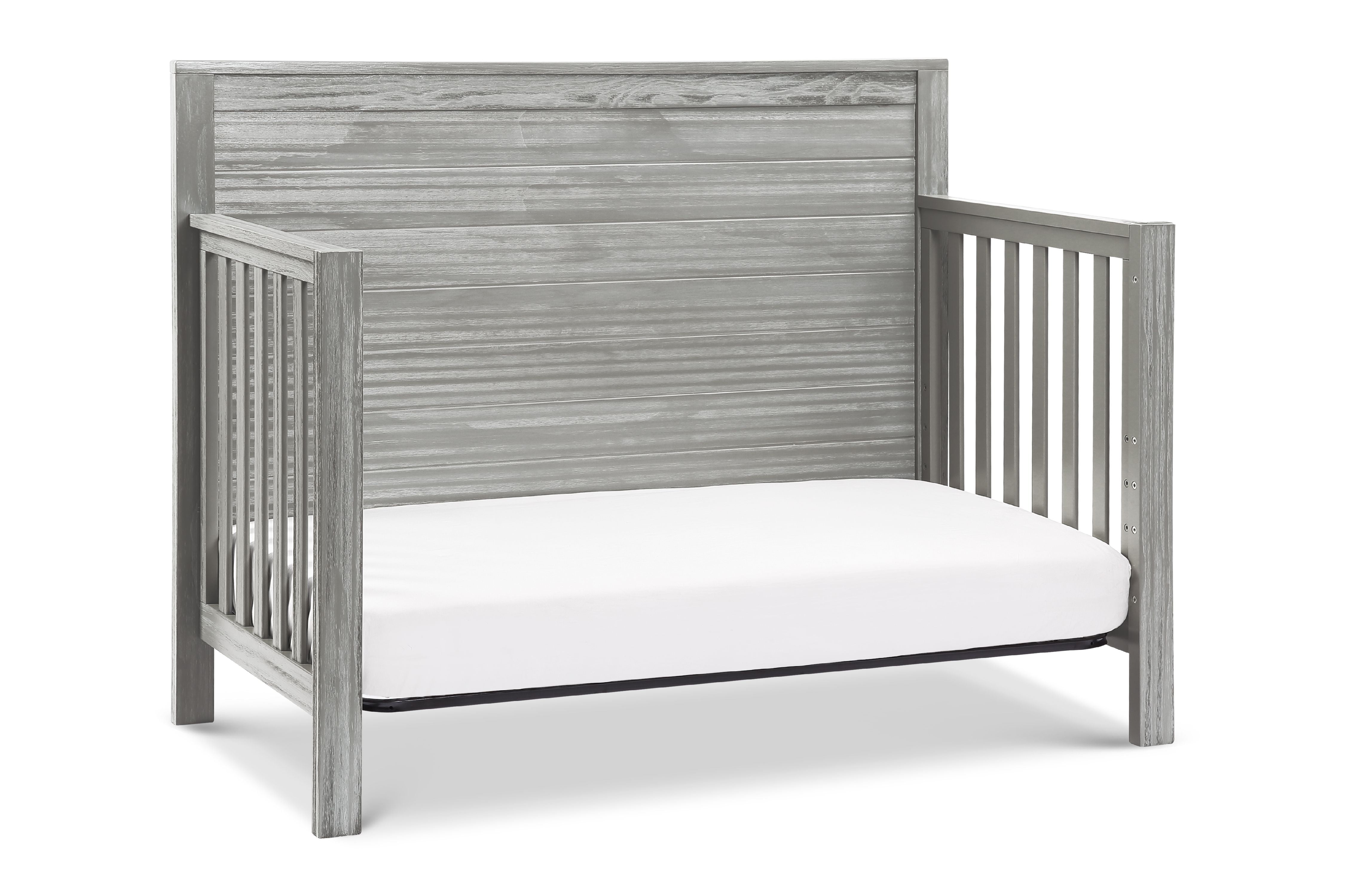 davinci fairway crib rustic grey