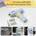 thumbnail image 4 of Deli Cordless Screwdriver 3.6V, 1500mAh Rechargable Battery, USB-C charging port. High 5-N.m Torque Cordless Portable Screwdriver with 10 pieces of S2 Steel Bits, 4 of 6