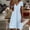 Light Blue, variant on Spring Dresses for Women Graduation Short Sleeve Women's Dresses Solid Color Stretchy Regular Fit Cocktail Dresses for Women Beach Essentials for Family for Indoor and Outdoor S