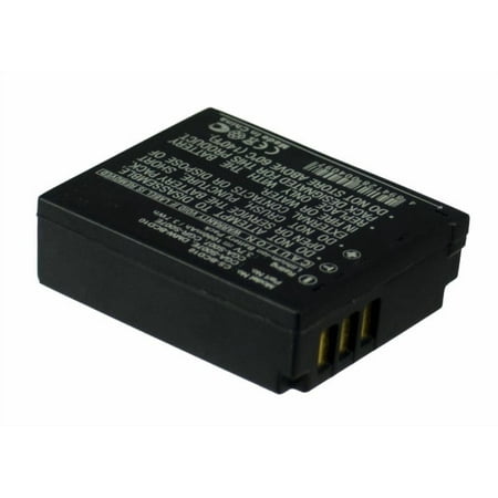 Replacement Battery for Panasonic Lumix DMC-TZ1EB-K Lumix DMC-TZ1EB-S Lumix DMC-TZ1EF-A Lumix DMC-TZ1EF-K Lumix DMC-TZ1EF-S Lumix DMC-TZ1EG-A Lumix DMC-TZ1EG-K Lumix DMC-TZ1EG-S 1000mAh