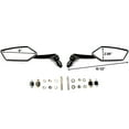 thumbnail image 4 of Krator Custom Rear View Mirrors Black Pair w/Adapters Compatible with Buell Lighting XB9SX XB12S Firebolt XB9R XB12R, 4 of 4