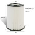 thumbnail image 3 of Lot de 2 Filtres VF4000 de Remplacement pour Ridgid pour Aspirateurs d'Atelier Humide et Sec 5-20 Gallons 72947 et pour Husky Aspirateurs 6-9 Gallons RV2400A R, 3 of 7