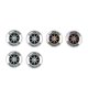 thumbnail image 2 of 6Pcs Protection Radiation Shield Radiation Protection Sticker Silver, 2 of 5