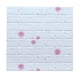 thumbnail image 3 of Papel tapiz 3D Etiqueta de pared de ladrillo Espuma TV Calcomanía de fondo Autoadhesivo Etiqueta adhesiva, 10 piezas, Tipo 1 Advancent HA002452-14, 3 of 6