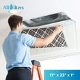 thumbnail image 2 of SpiroPure 17x23x1 MERV 13 Pleated Filter Air Filters - Made in USA (6 Pack), 2 of 5