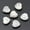 A, variant on TopLLC Natural Crystal Agate Stone 20mm Heart-shaped Small Ornament Without Holes Bare Stone DIY Decoration