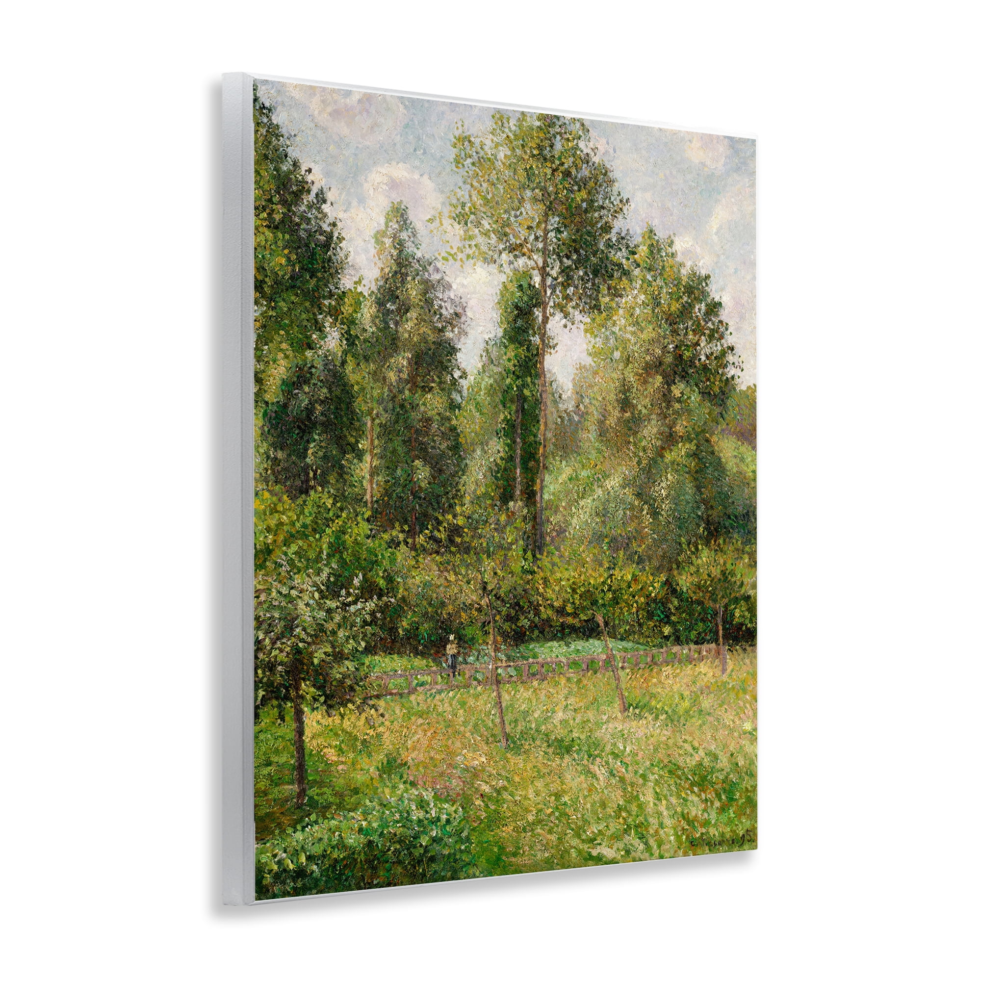 Stupell Industries Poplars Classic Landscape Wall Plaque Art, design by Camille Pissarro