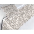 thumbnail image 3 of Flower Bed Runner Set, Vintage Style Minimalist Designed Blossom Pattern on Plain Background, Decorative Bedding Scarf & a Pillow Sham for Hotels Homes, Twin, Blue Grey and Eggshell, by Ambesonne, 3 of 3